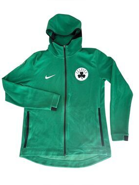 Nike Boston Celtics Therma Flex NBA Showtime Hoodie Kelly Green Mens Medium